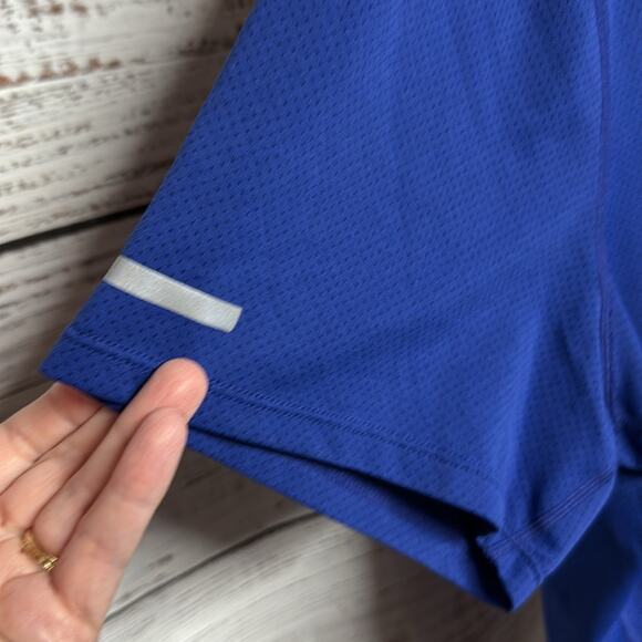 Nike Running Blue Dri-Fit Short Sleeve Tee 2 XL - Picture 4 of 9